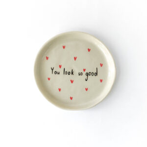Тарелочка "You look so good"