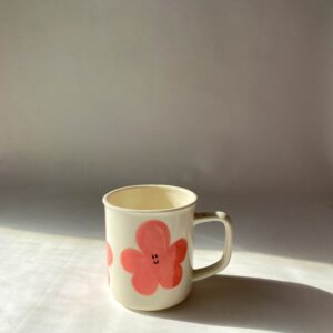 Чашка "Лайт" с принтом - цветочек