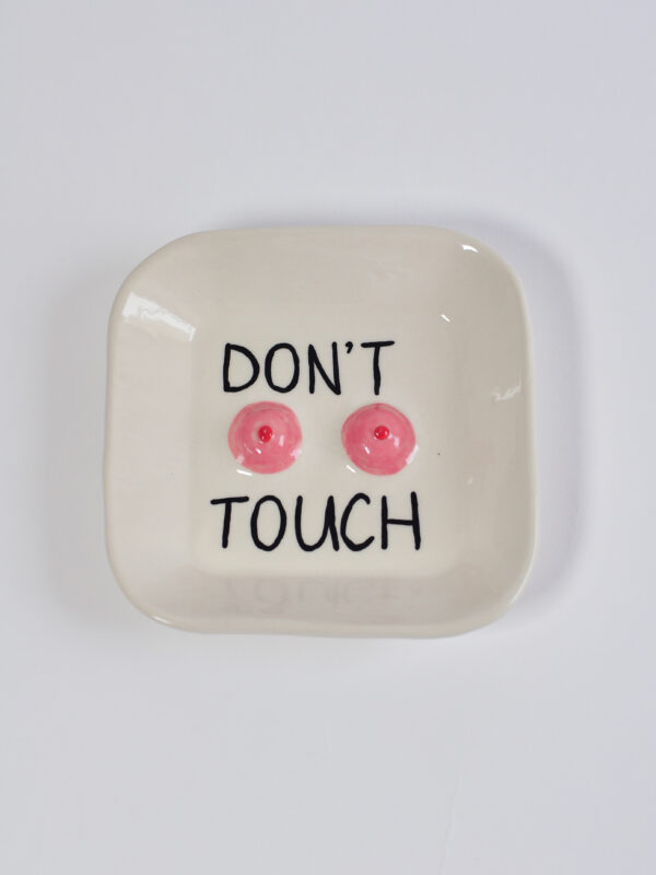 Мисочка «Don’t touch» квадратная