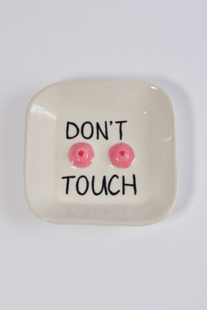 Мисочка «Don’t touch» квадратная