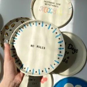 Тарелка «No Rules»