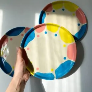 Большая тарелка «Абстракция»