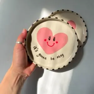 Тарелочка "It's gonna be okay"